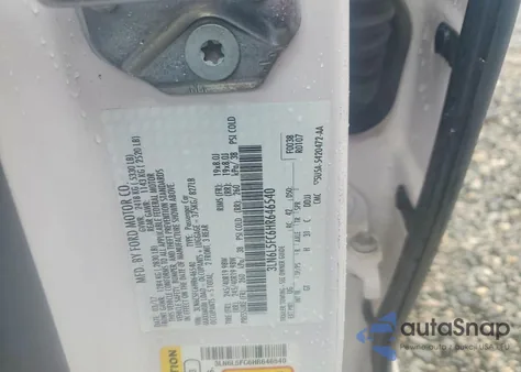 2017 Lincoln Mkz Reserve z USA, uszkodzony, nr VIN 3LN6L5FC6HR646540